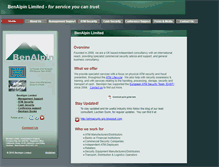 Tablet Screenshot of benalpin.com